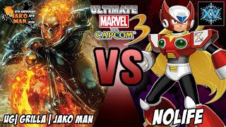 Frosty Faustings 2023 UMVC3 Casuals - UG| Grilla | Jako Man VS NoLife