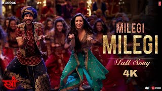 Milegi Milegi 4K Video Song | STREE | Mika Singh | Sachin-Jigar | Rajkummar Rao, Shraddha Kapoor