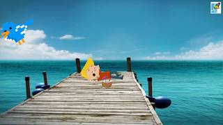 【破英文的動畫日記】Relaxing on the Pier • 想休假的心 2