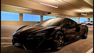 BLACKED OUT Stealth McLaren 570s!! - 4K Walkaround