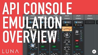 Overview of the API Console Emulation in LUNA