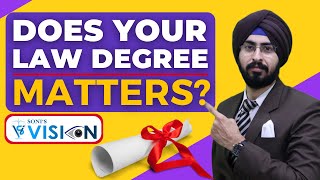 Does Your Law Degree Matters ? | Do Law Firms Care About Your Law School in India | LLB Vs MBA