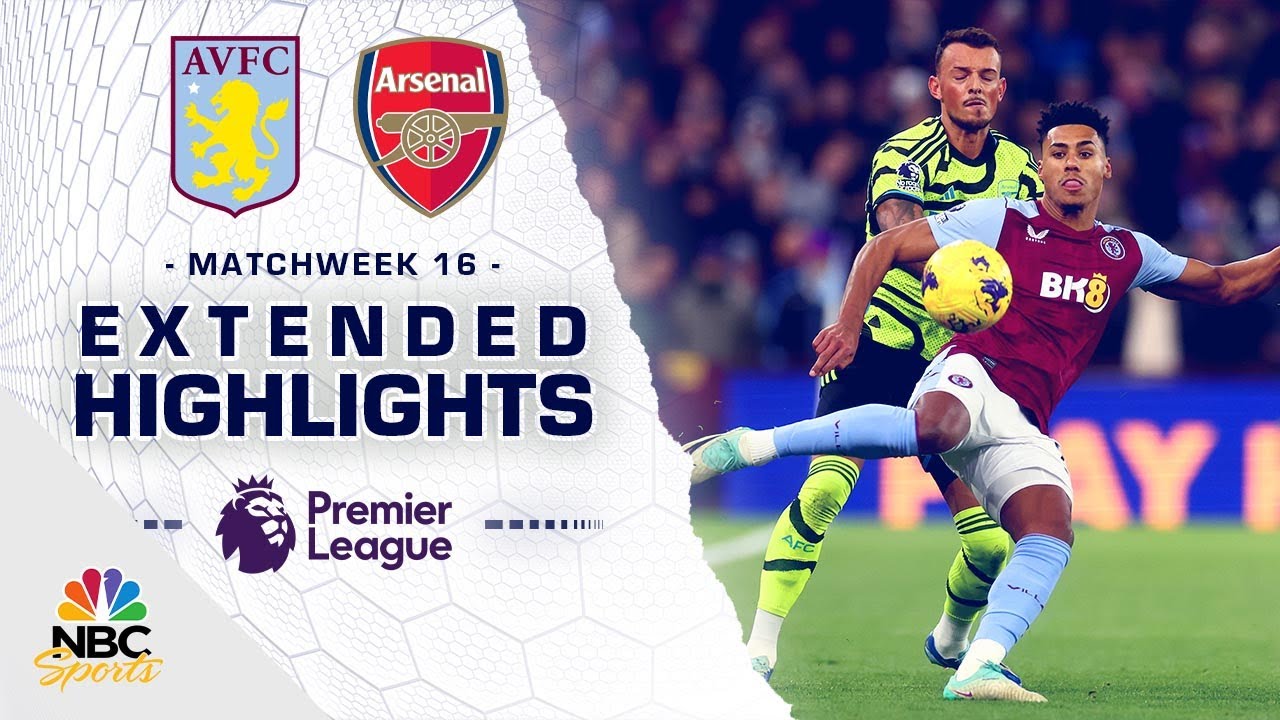 Aston Villa V. Arsenal | PREMIER LEAGUE HIGHLIGHTS | 12/9/2023 | NBC ...