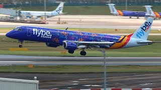 FlyBe Welcome to Yorkshire E195 at Birmingham Airport!