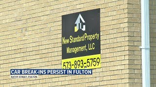 Fulton police warn residents after spike in car break-ins