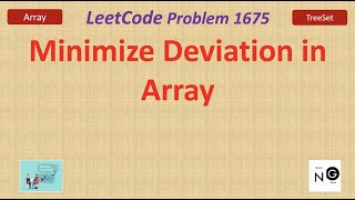 Minimize Deviation in Array | LeetCode 1675 | TreeSet