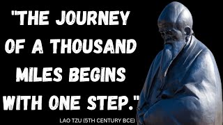Lao Tzu's Life Lessons. Lao Tzu's Insights on Life, Love, and Happiness!