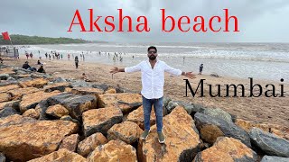 Aksha beach in mumbai (Malad) mumbai vlog