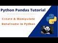 #6 How to manipulate Python Pandas DataFrame | Python Pandas Tutorial