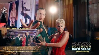 Ilie Bardahan and Oxana Kashkina at Hollywood Dancesport Championships 2022