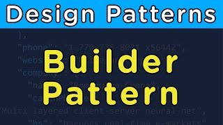 Builder Pattern - Design Patterns
