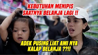 BELANJA LAGI !! ADEK PUSYING LIAT AMINYA KALAP BELANJA ??!!