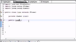 Java Programming Tutorial 51 GUI with JFrame YouTube