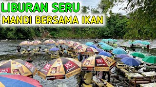 Serunya Pemandian Alam di Lubuk Minturun Kota Padang