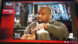 Kanye West Talking On TMZ Live