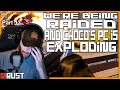 Part 13: We're Being Raided and choco's PC is Exploding ft. Quest & Reid | chocoTaco RUST Halloween