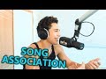 Austin Mahone – Miley Cyrus, Michael Jackson, Bazzi & Justin Bieber | Song Association ⚡ JAM FM
