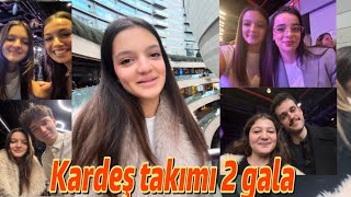 KARDEŞ TAKIMI GALASINA GİDİYORUZ BAKALIM KİMLERİ GÖRDÜK