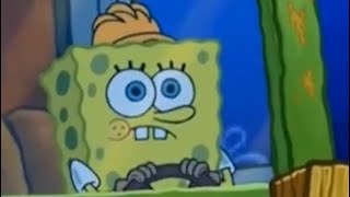 SpongeBob driving normally for some reason