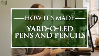 Making Of Yard-O-Led Pens & Pencils: Handmade Crafting In The UK | Appelboom Pennen