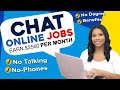 💬 $2,560 Per Month Email Chat Online Jobs: No Phone, No Talking, Just Typing! Work from Home Now!