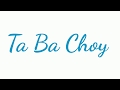 Intro Vlog | Ta Ba Choy Official