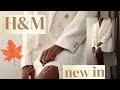 *NEW IN H&M AUTUMN/WINTER + CHANGING ROOM TRY ON+Cosy  Knitwear,Coats Winter ,Accessories+More