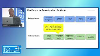 Making your Enterprise GenAI Ready and GenAI Enterprise Ready
