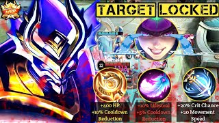 TARGET LOCKED                                      🎯 HARLEY \u0026 NANA 🎯‼️ZHASK BEST BUILD 2024‼️~MLBB~