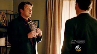 Castle 8x17 Castle Tells Story of 1001 Arabian Nights to Espo Lanie Ryan  “Death Wish”