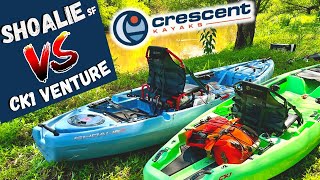 Crescent Kayaks Shoalie Vs CK1 Venture