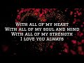 All  Lyric Video by KJ Scriven