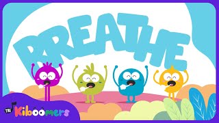 Breathe In & Out - The Kiboomers Feelings & Emotions Song - Preschool Yoga