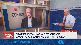 Conagra CEO Sean Connolly goes one-on-one with Jim Cramer