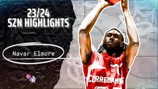 Navar Elmore  Highlights 2024/25 || Mexico LNPB || Correcaminos UAT Victoriam