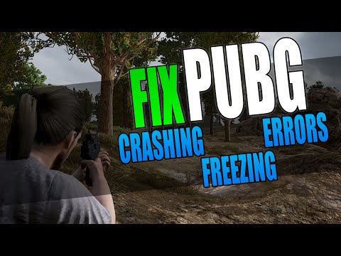 FIX PUBG Battlegrounds freezing and errors on PC
