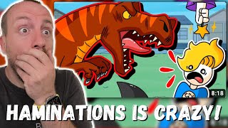HAMINATIONS IS CRAZY! Haminations My Brain Is Smooth (My Imagination) REACTION!