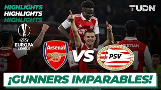Highlights | Arsenal vs PSV | UEFA Europa League 22/23-J4 | TUDN