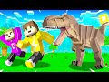 IK WERD AANGEVALLEN DOOR DINOSAURUSSEN IN MIJN MINECRAFT WERELD!😱