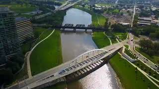 Get a bird's-eye view of downtown Columbus and the Scioto Mile