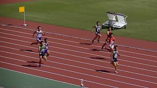 2018　東海学生秋季　男子200m　加藤