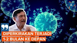 Prediksi Luhut soal Puncak Gelombang Omicron XBB