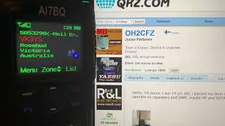 Ham Radio DMR Worldwide TG91 QRZ Auto Lookup