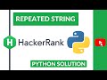 Repeated String - Hacker Rank Solution - Python