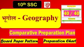 Geography- भूगोल | Preparation Plan🔥 | Most Imp step 🚀| How to prepare?📚 | Comparative Preparation