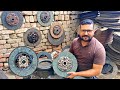 Expert Young Man Repair Old Clutch Plate | How to Repair Hino Truck Clutch Plate