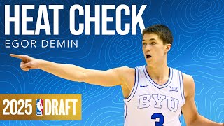 Egor Demin Could be Special | Scouting Report | 2025 NBA Draft