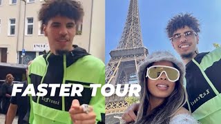 LaMelo Ball Goes On Tour With His Girlfriend Ana Montana