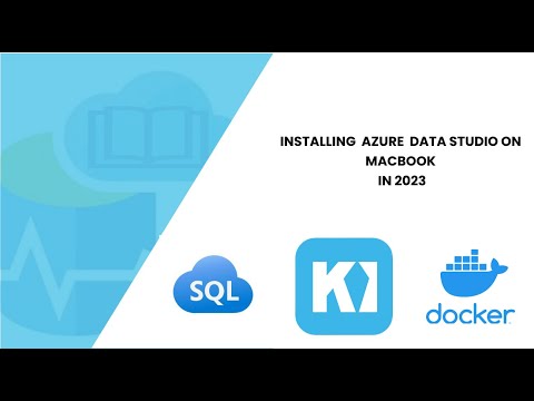 How to Install MSSQL Server on Mac and Create Databases using AZURE DATA STUDIO - Step by Step 2023