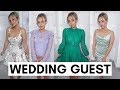 WHAT TO WEAR TO A WEDDING | OCCASION DRESSES AT PRETTYLITTLETHING AD | Lucy Jessica Carter